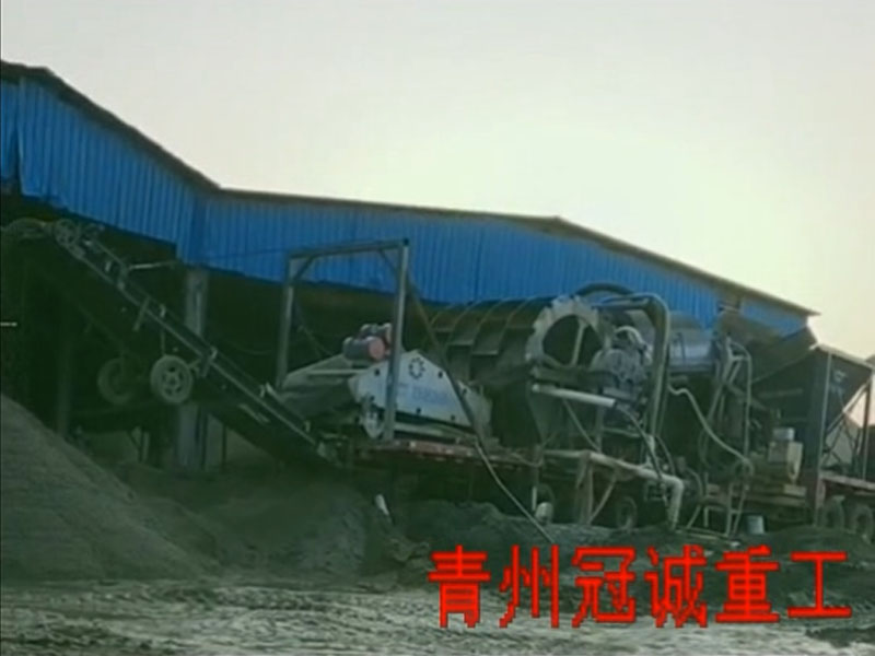 石粉洗沙機－洗石粉設(shè)備移動式還是固定式好？移動石粉洗砂機價格