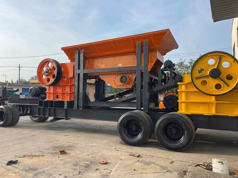 移動(dòng)破碎站在湖北現(xiàn)場(chǎng)