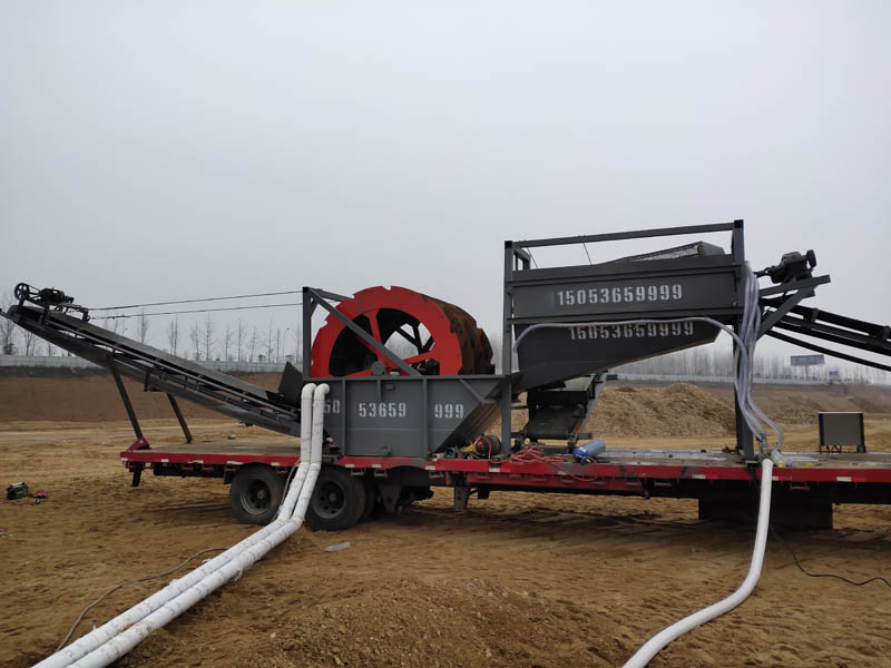移動滾筒篩洗沙設(shè)備