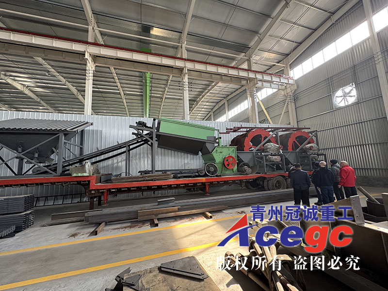 移動式破碎制砂洗砂機